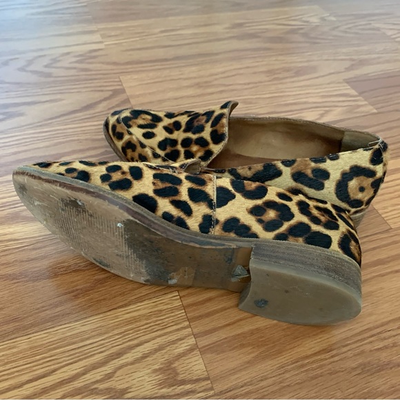 The Frances Loafer in Leopard Calf Hair Madewell size 7 sold out - Picture 9 of 9